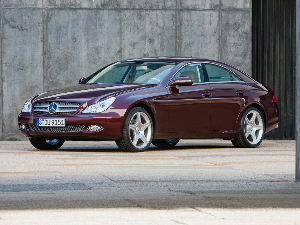 Коврики текстильные для Mercedes-Benz CLS-Class I (седан / C219) 2008 - 2010