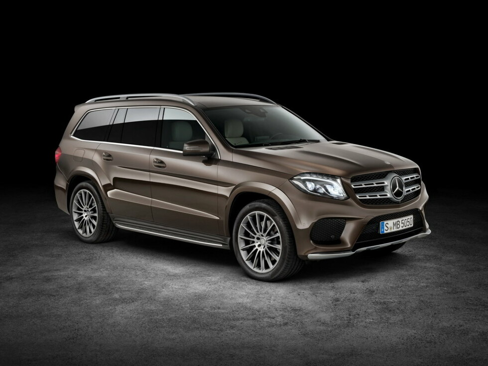 Коврики текстильные "Классик" для Mercedes-Benz GLS-Class I (suv / X166) 2015 - 2019, черные, 5шт.