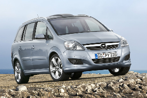 Коврики текстильные для Opel Zafira (минивэн / B) 2007 - 2015