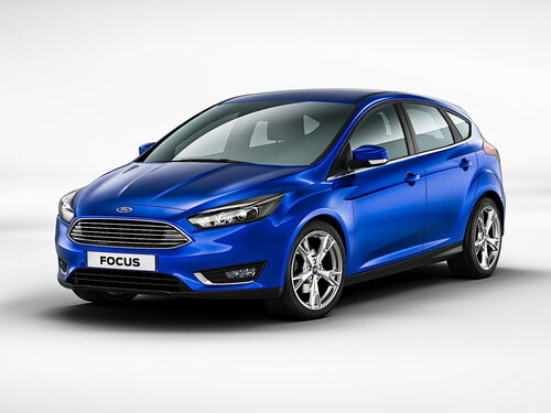 Коврики текстильные "Классик" для Ford Focus III 2014 - 2019, черные, 5шт.