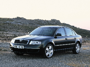 Коврики текстильные для Skoda Superb I (седан / 3U) 2001 - 2006