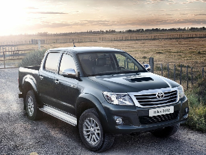 Коврики текстильные для Toyota Hilux Pick Up (пикап / AN10,AN20,AN30) 2011 - 2015